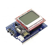 Energy Monitor Shield with Nokia LCD Screen